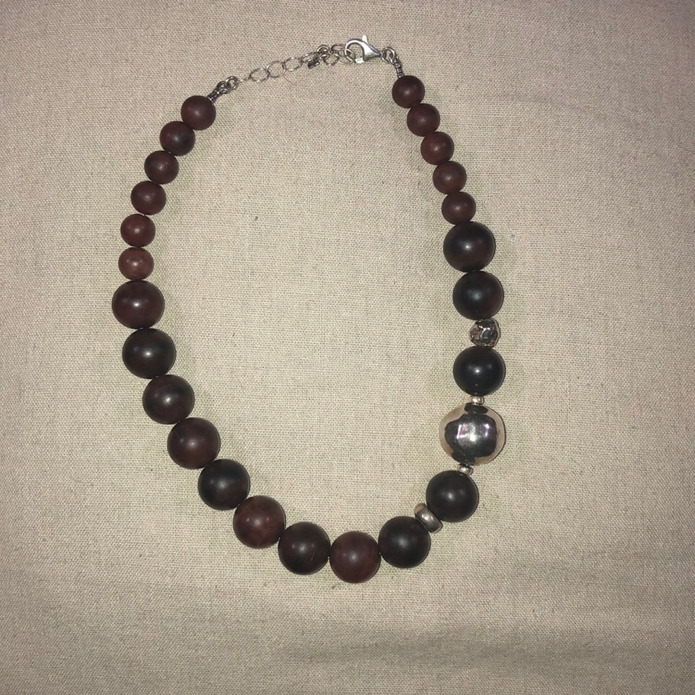 Silpada Agate and Sterling Silver Necklace